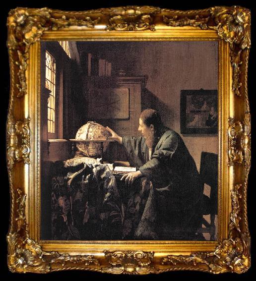 framed  VERMEER VAN DELFT, Jan The Astronomer et, ta009-2